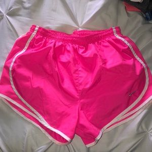 Neon Pink Nike Tempo Shorts